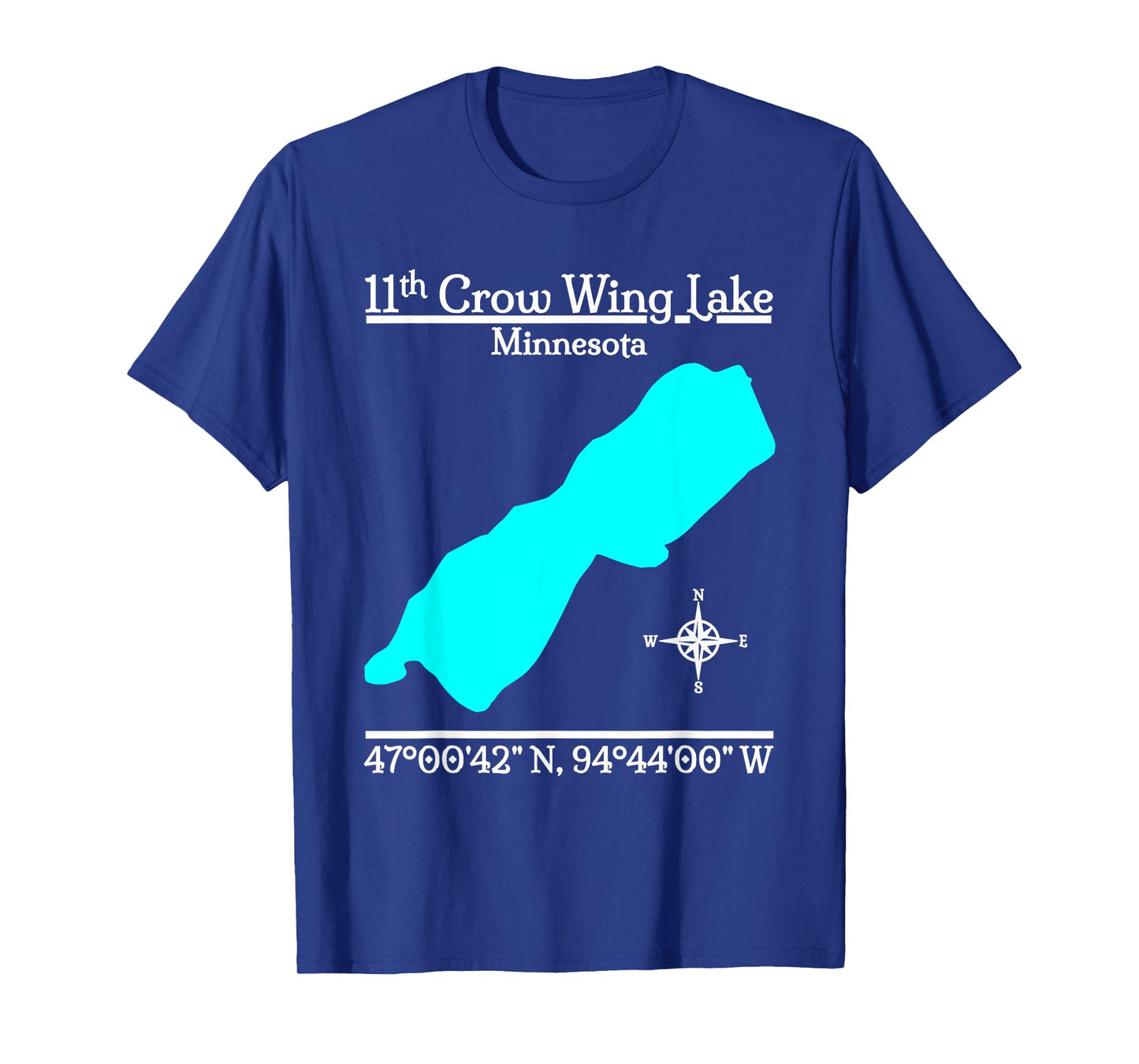 Eleventh Crow Wing Lake - Minnesota T-Shirt