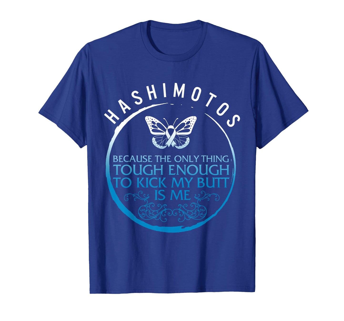 Hashimoto's Disease Awareness Tough Thyroid Disease Warrior T-Shirt