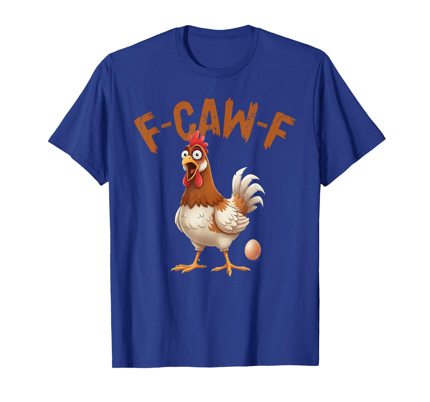 Funny Chicken F-CAW-F Humor FCAWF Chicken Halloween Pregnant T-Shirt