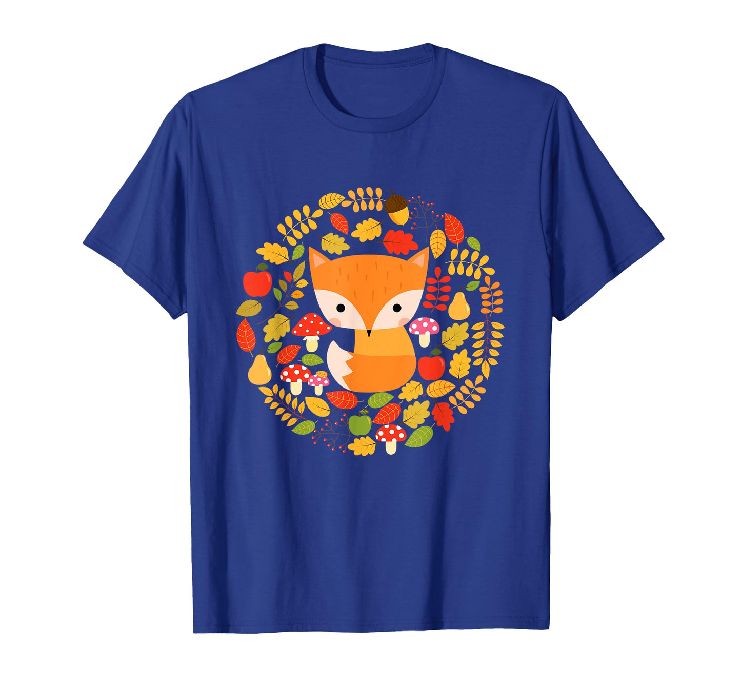 Cute Fox Shirt - Woodland Animal Art Tee Shirt T-Shirt