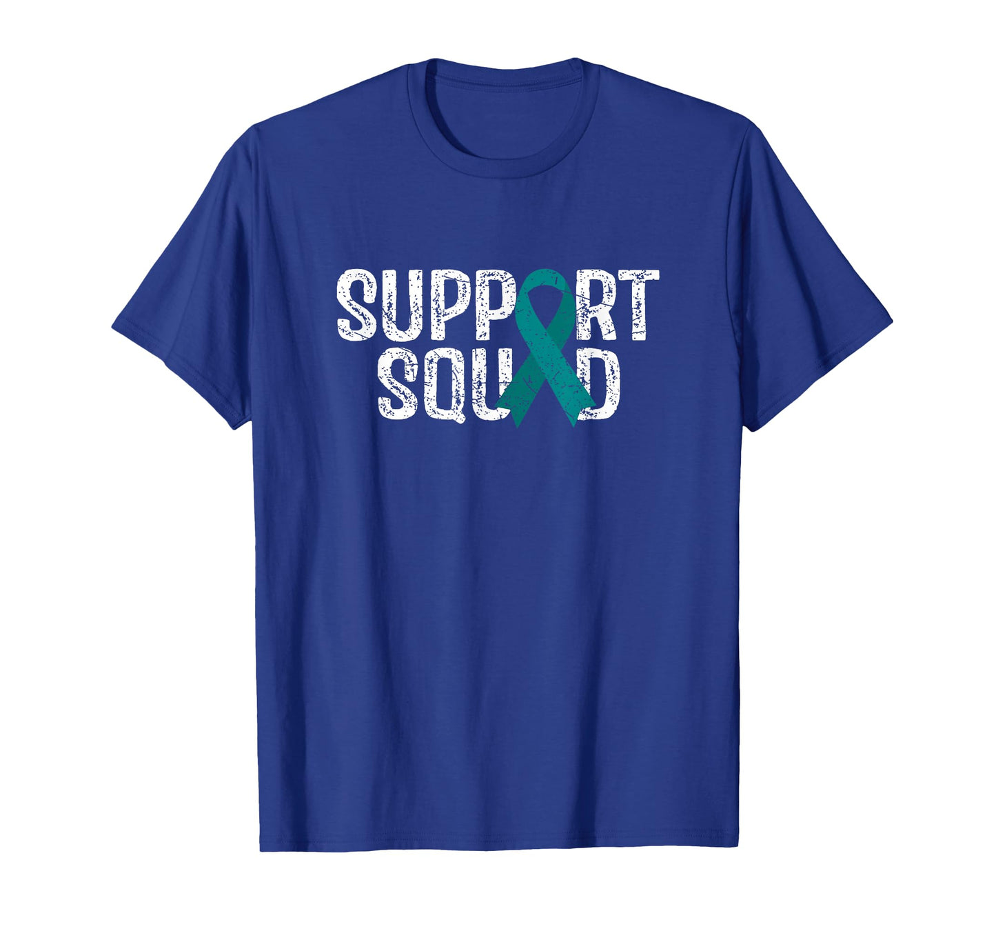 Support Squad Ovarian Cancer Awareness T-Shirt