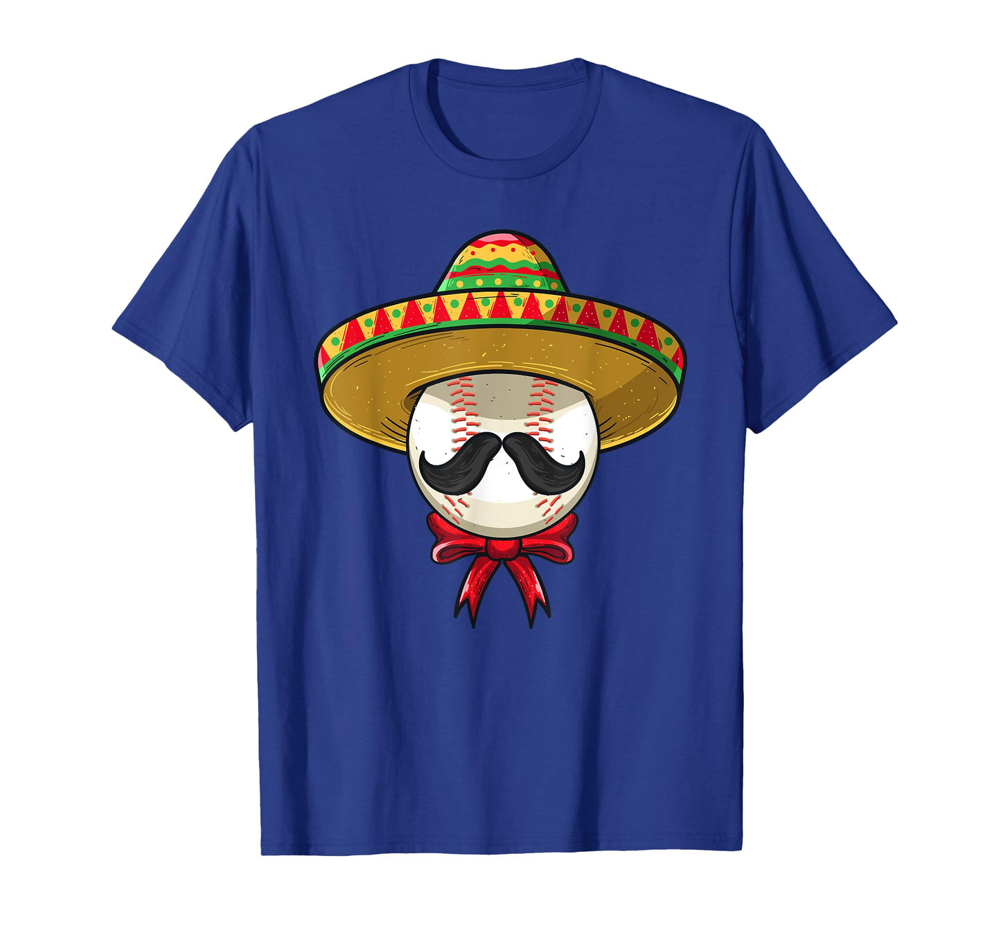 Cinco De Mayo | Baseball Mexican Sombrero T-Shirt