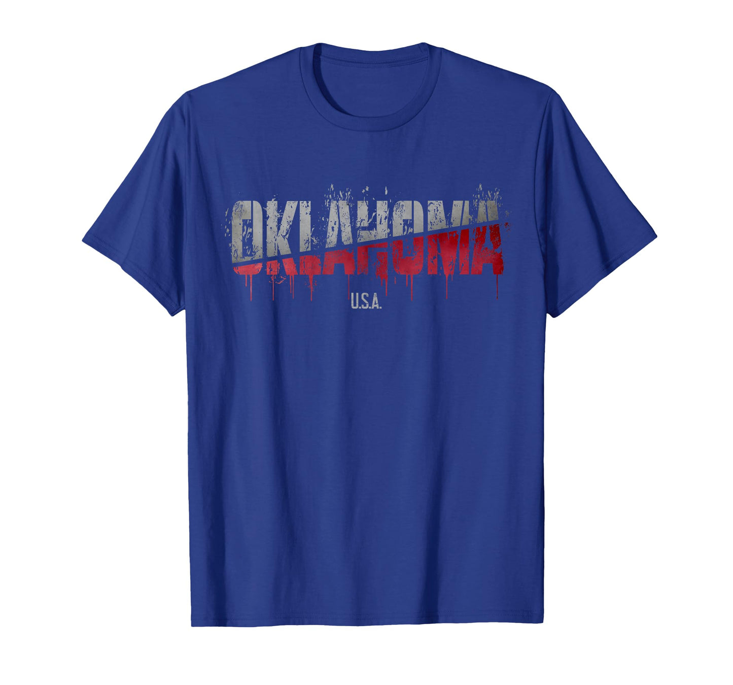 Distressed Oklahoma USA T-Shirt