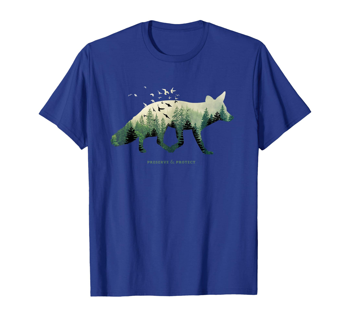 Preserve & Protect Vintage National Park Fox Forest T-Shirt