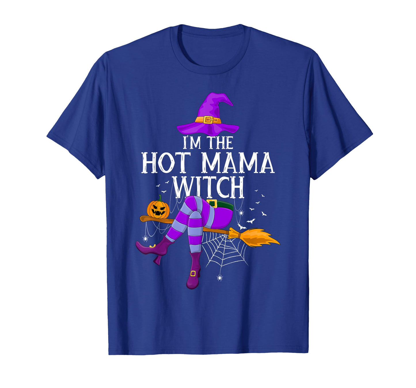 Matching Family Costume I'm The Hot Mama Witch Halloween T-Shirt