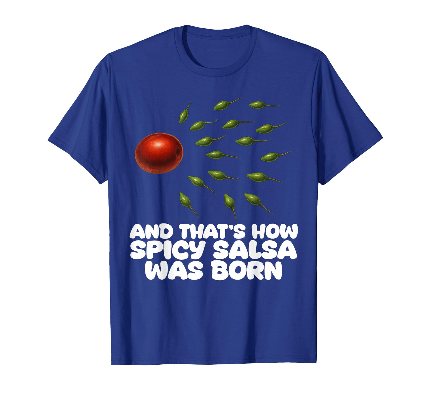 Guac How It was Born Avocado Salsa Spicy Humor T-Shirt