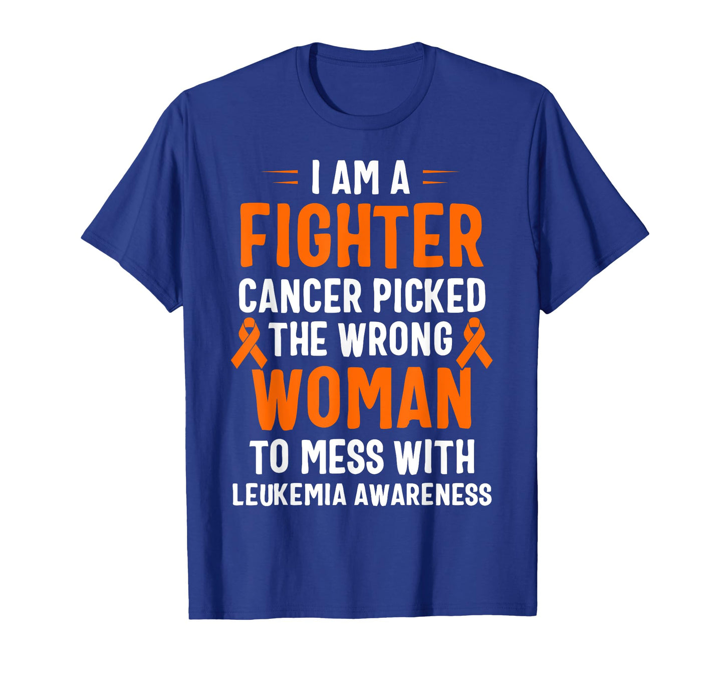 I Am A Fighter Leukemia Awareness T-Shirt