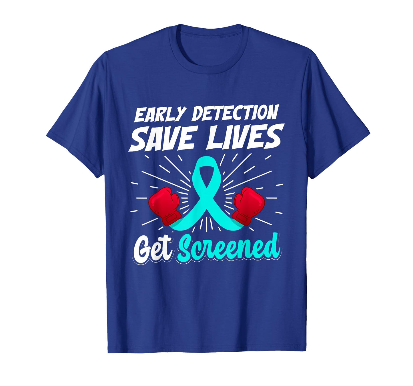 Teal Ribbon Cervical Cancer Awareness Month Survivor T-Shirt