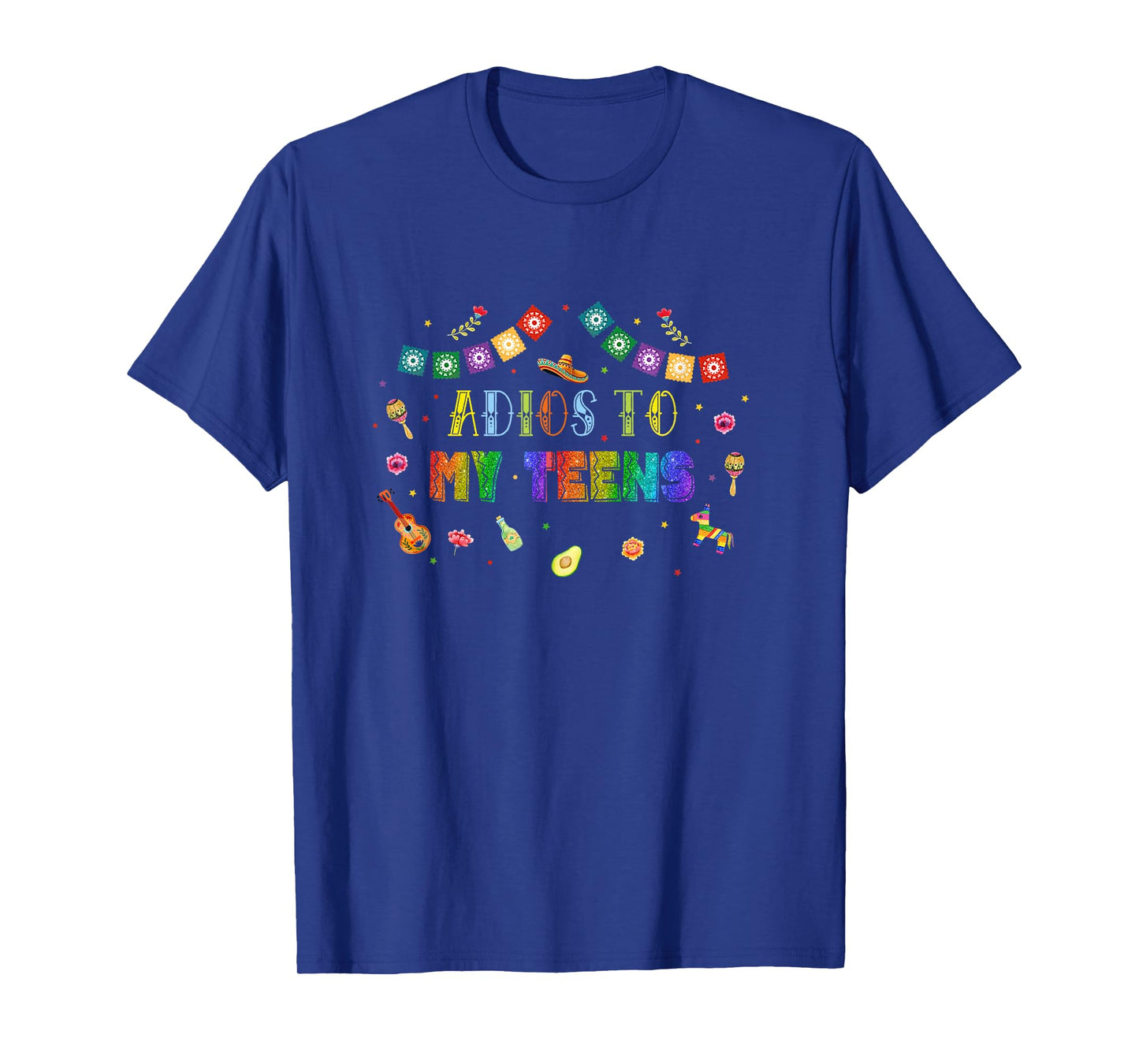 Adios to My Teens Mexican 20th Birthday Outfit Taco Bout 20 T-Shirt