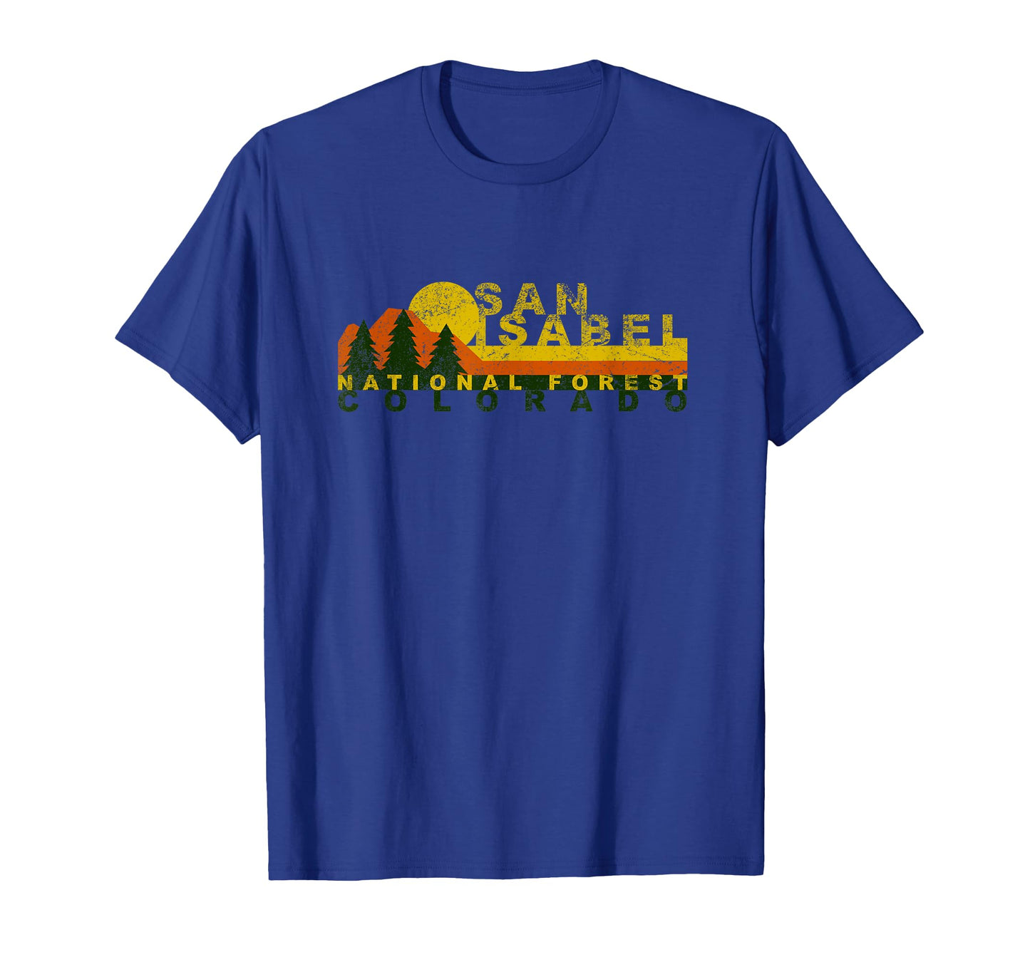 San Isabel National Forest Vintage Retro T-Shirt