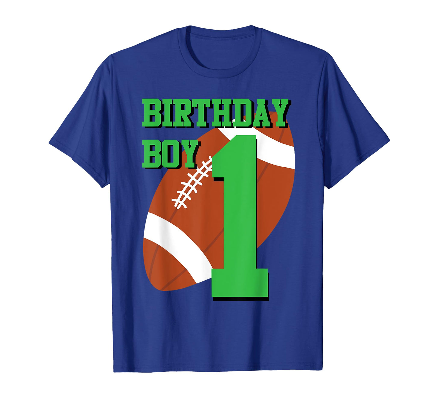 1st Birthday Football Boy | 1 year old Field Players T-Shirt