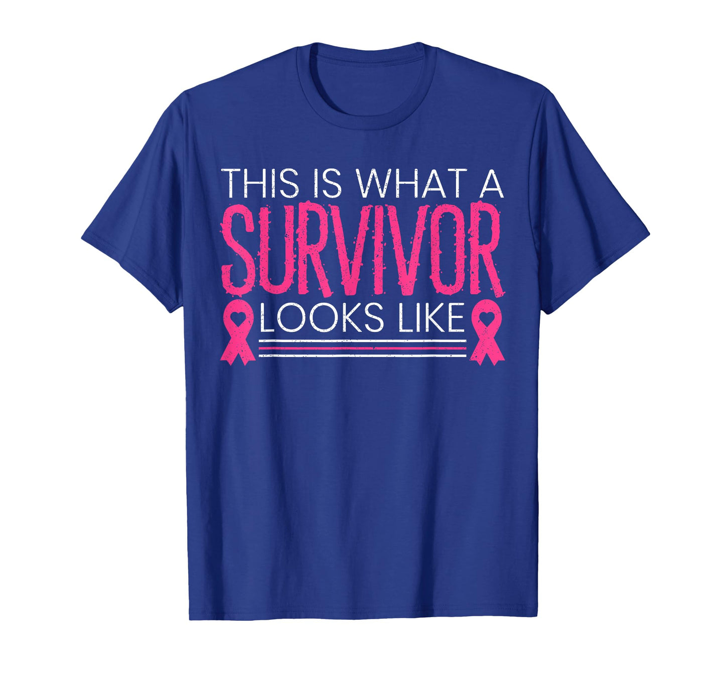 This Is What A Survivor Looks Like Beat Breast Cancer T-Shirt