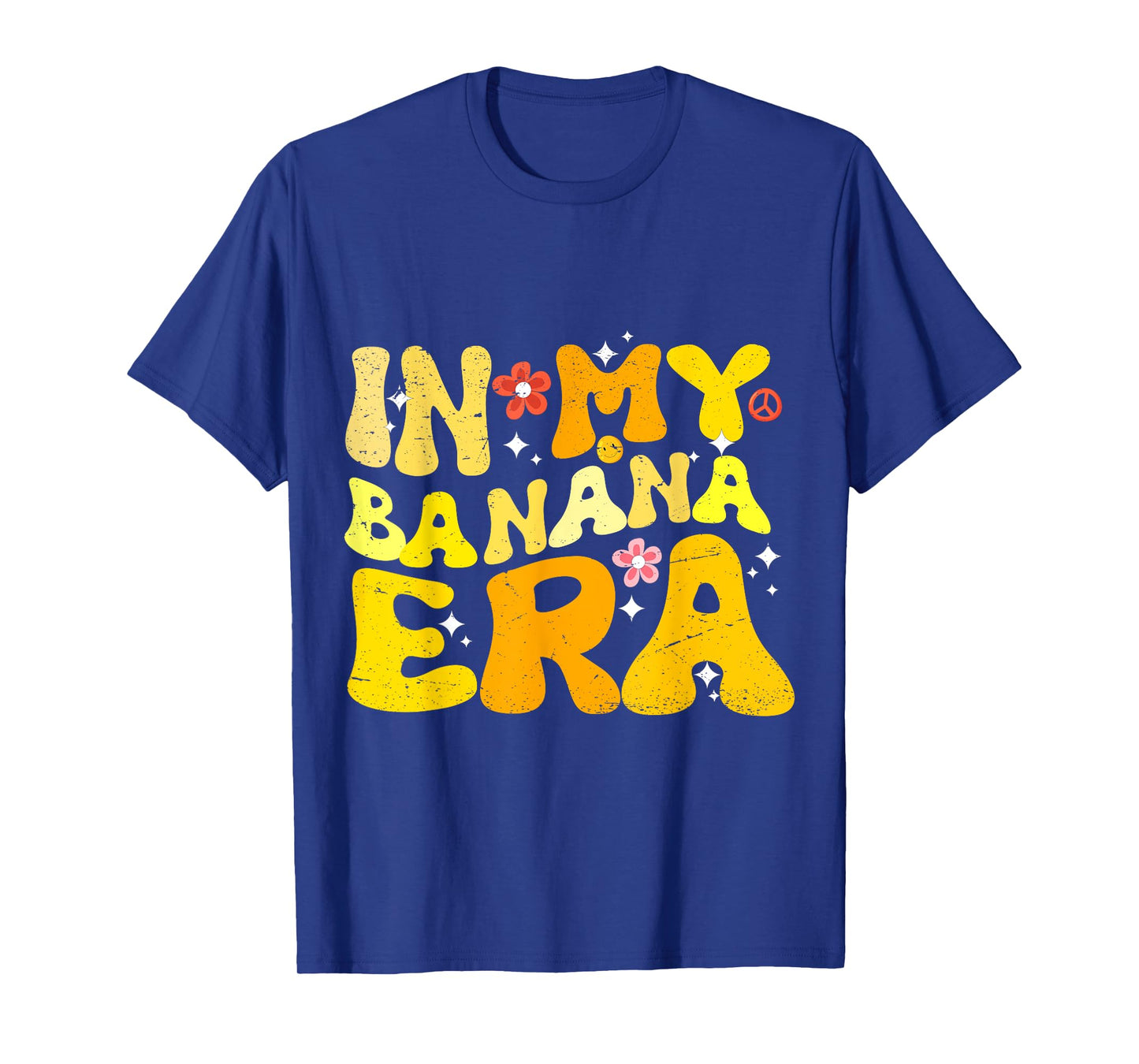 In My Banana Era Banana and Baseball Lover Funny T-Shirt