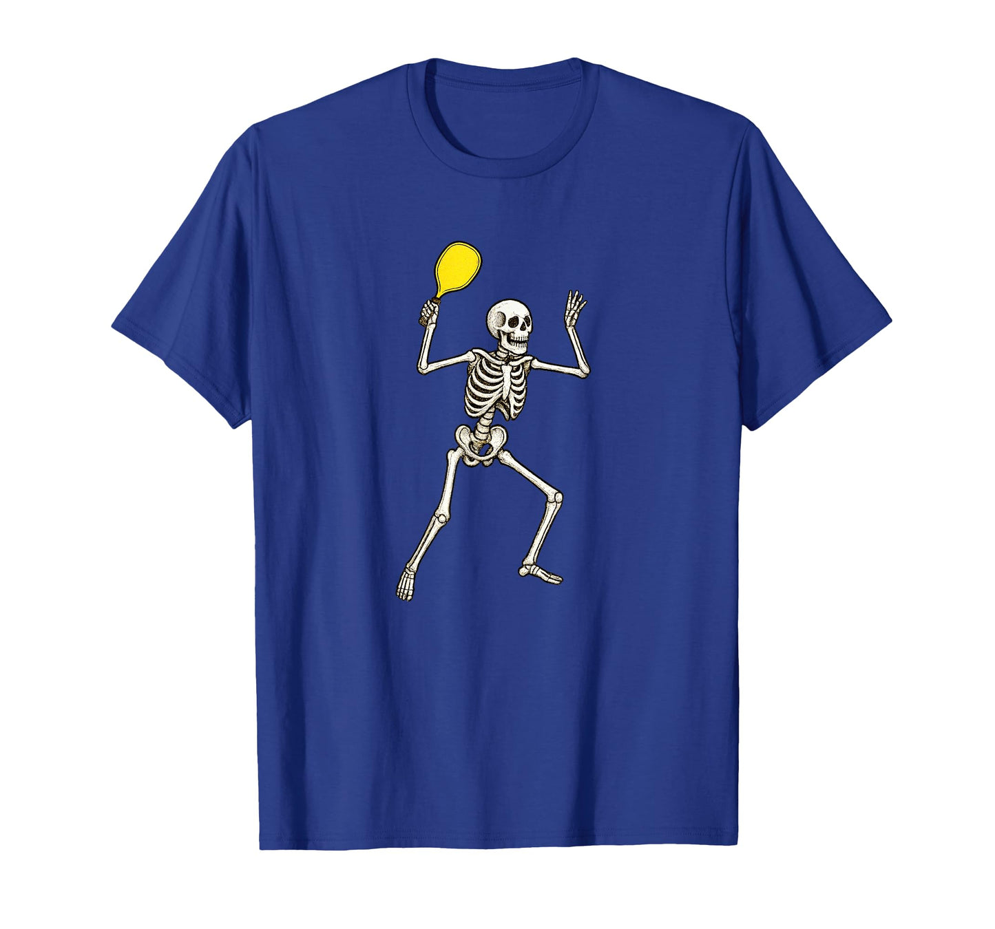 Skeleton Pickleball Player T-Shirt