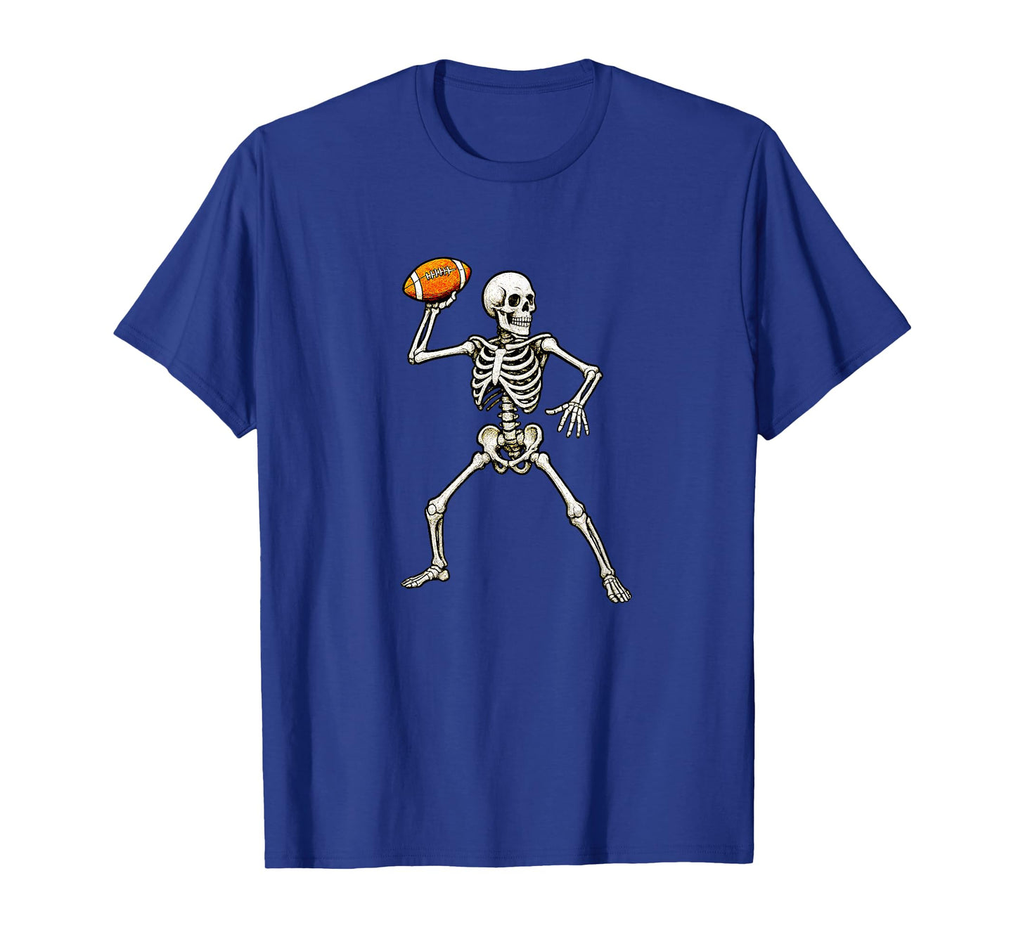 Skeleton Football Player - Quarterback T-Shirt