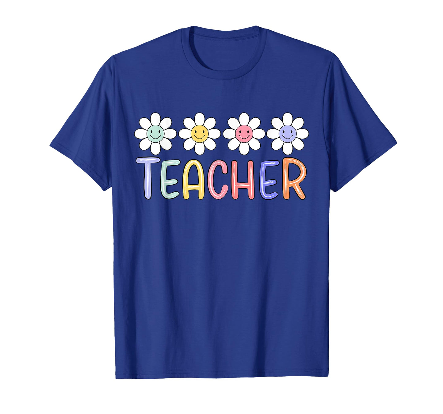 Teacher Life Daisy Flower PreK & Kindergarten Teacher Team T-Shirt
