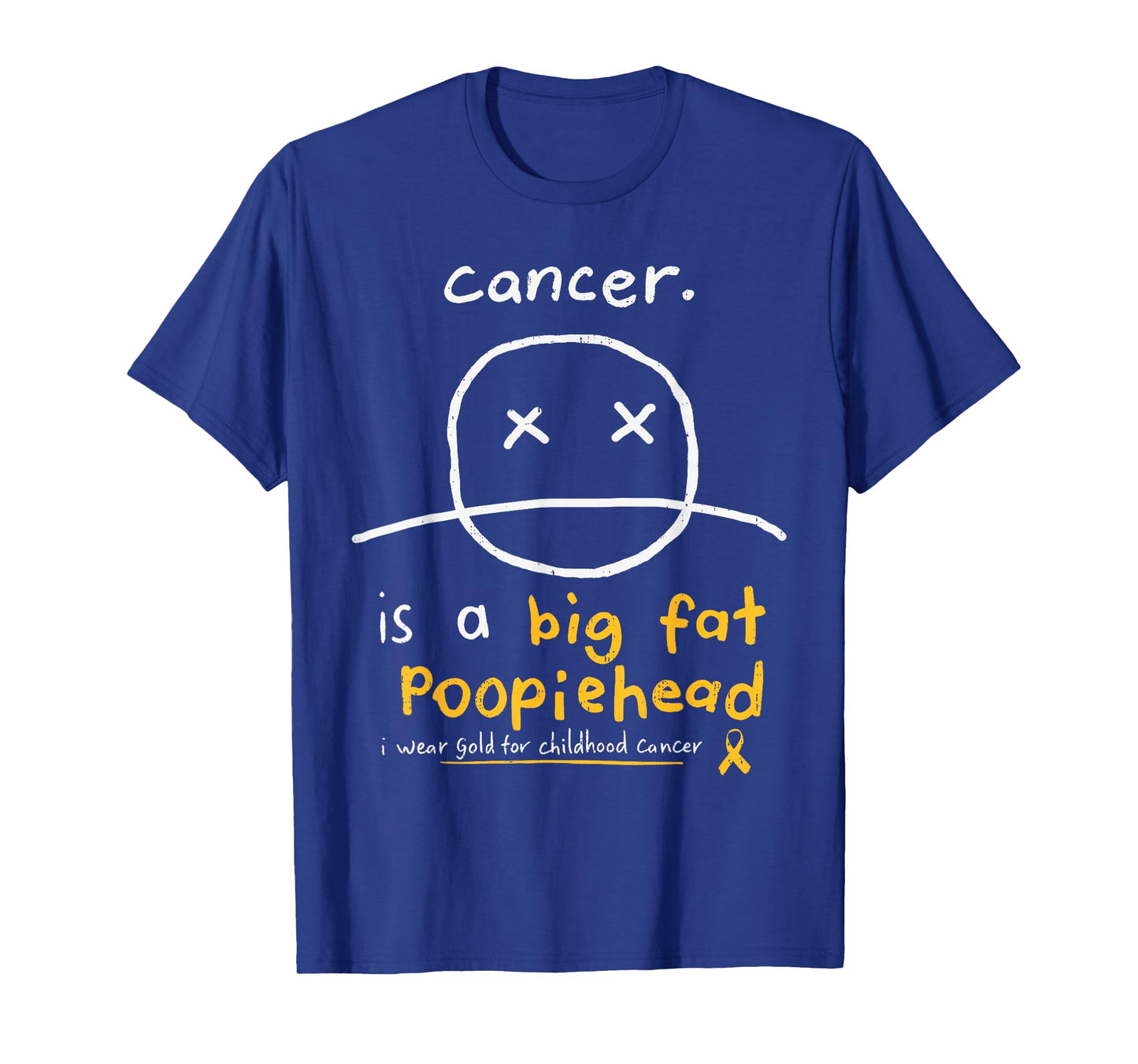 Fighters Childhood Cancer Awareness Survivor Gold Ribbon T-Shirt