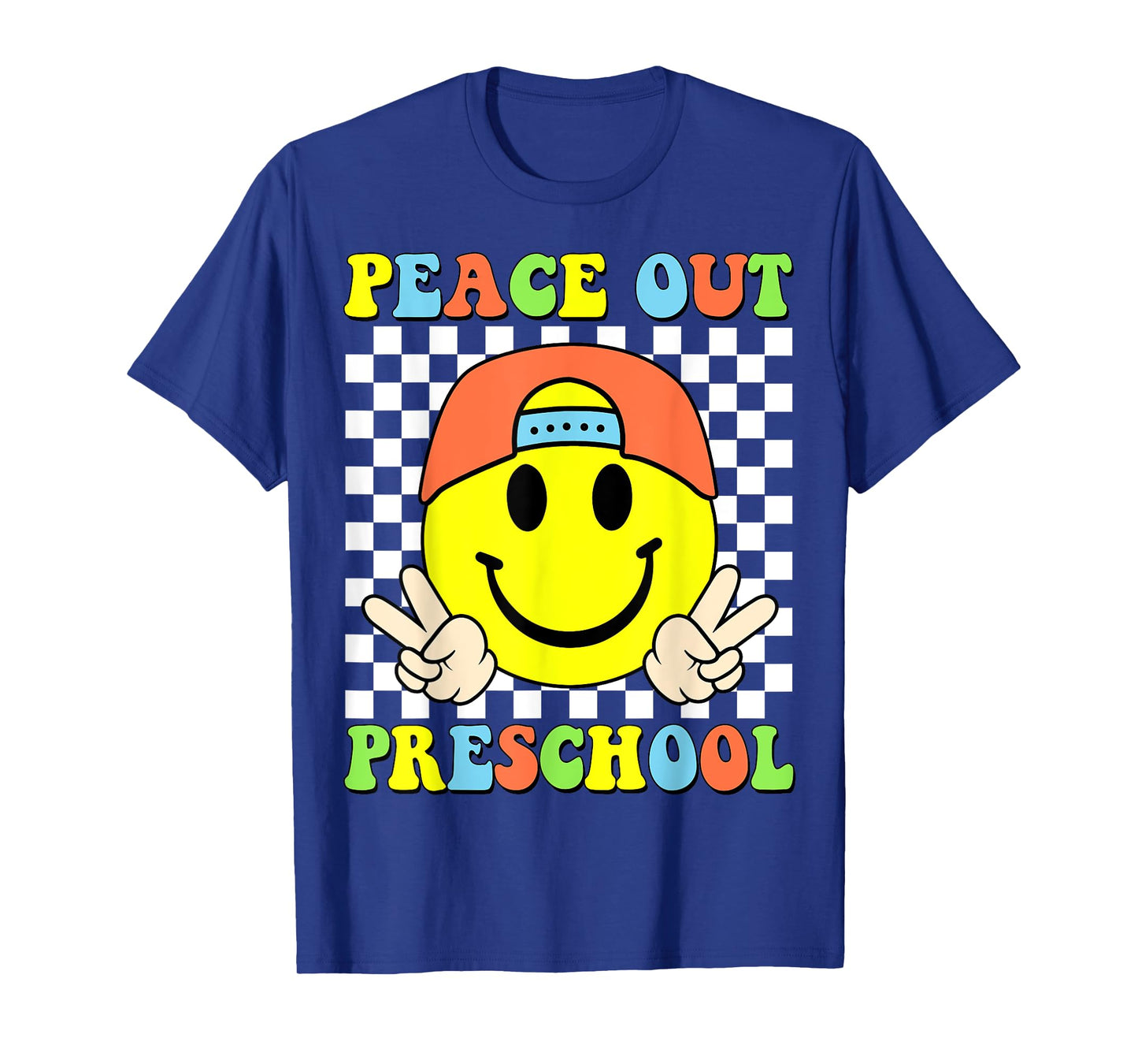 Peace Out Preschool Boys Kid Graduation Last Day Of School T-Shirt