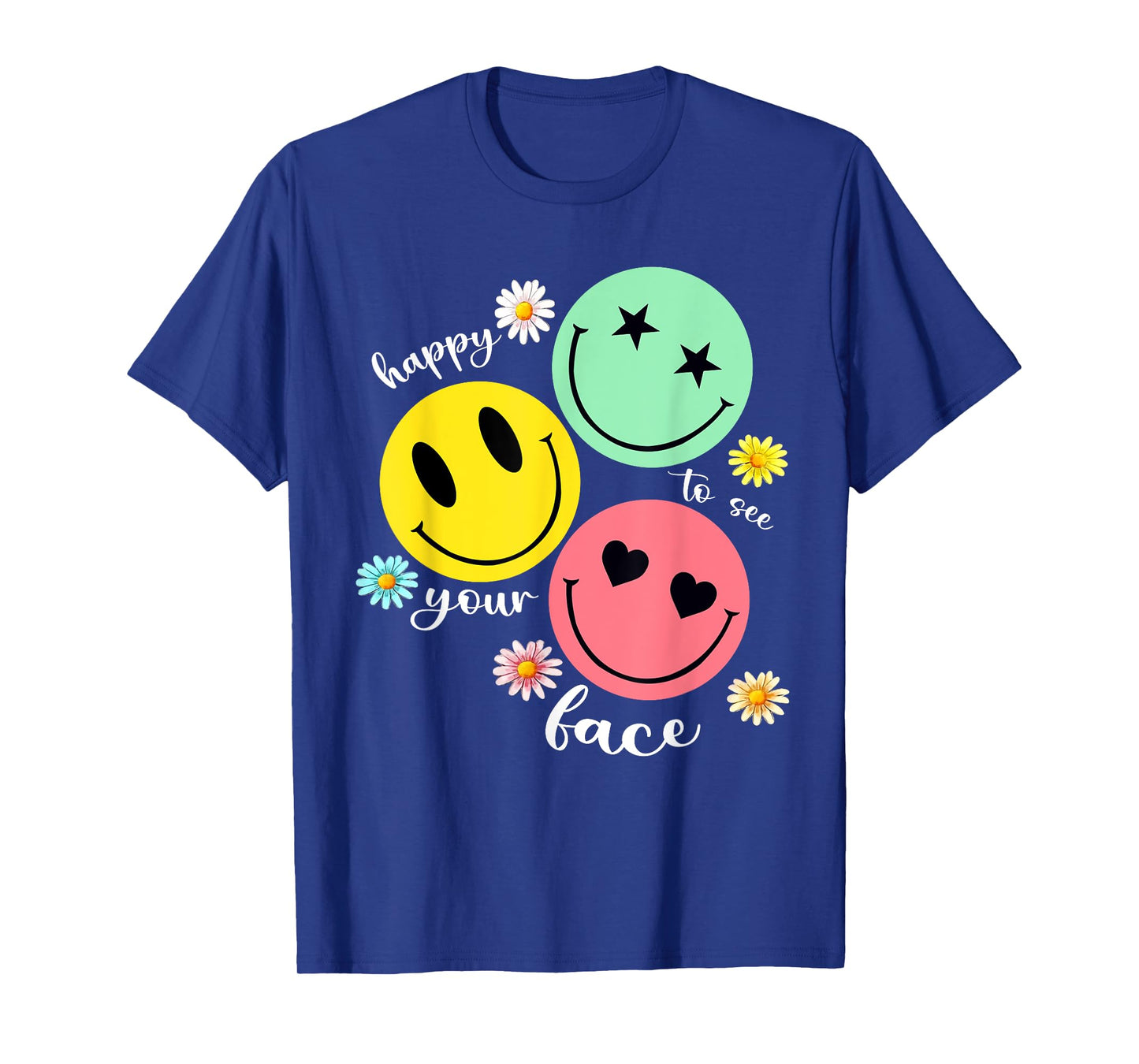 Happy To See Your Face Teacher Disco Ball Back To School T-Shirt