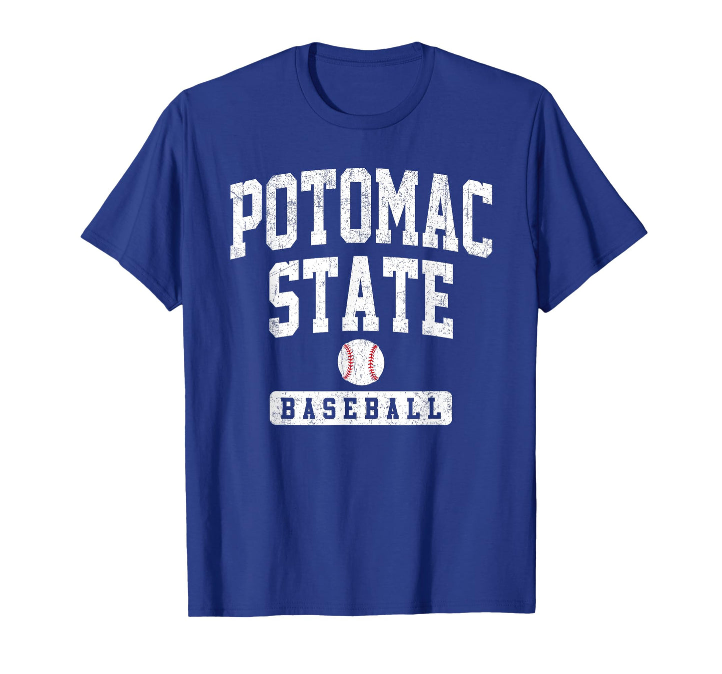 Potomac State College Baseball Arch Vintage Design Men Women T-Shirt