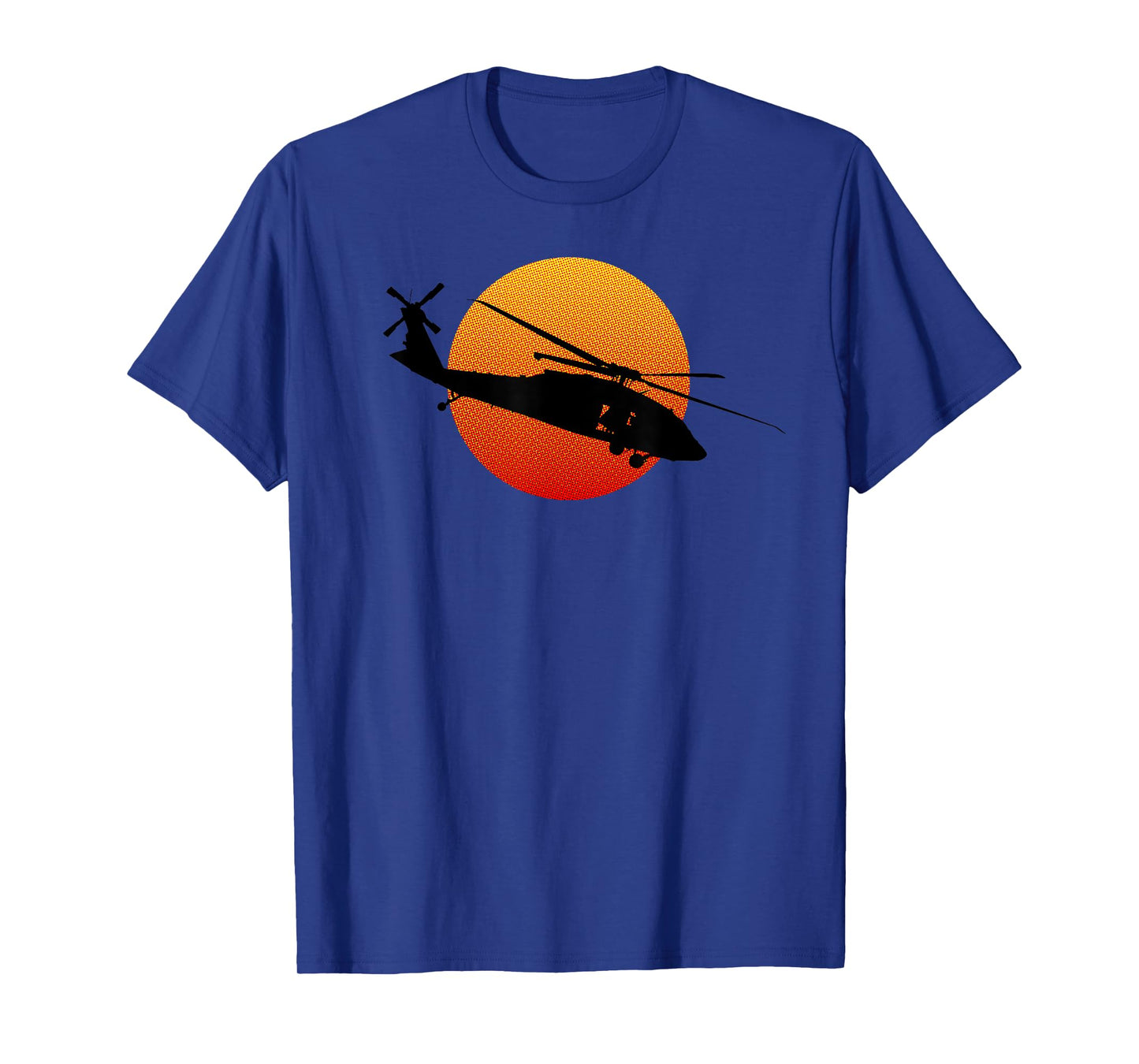 UH-60 Black Hawk Helicopter Military History T-Shirt
