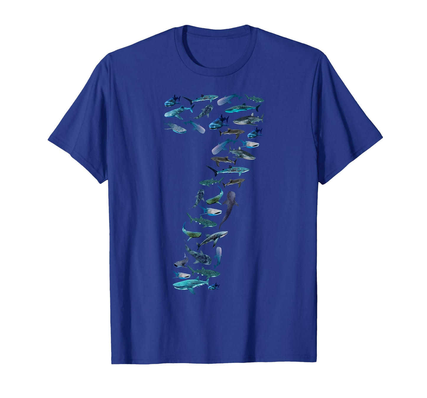 7th Birthday Boy Seven-Year-Old Sea Ocean Fish Whale Shark T-Shirt