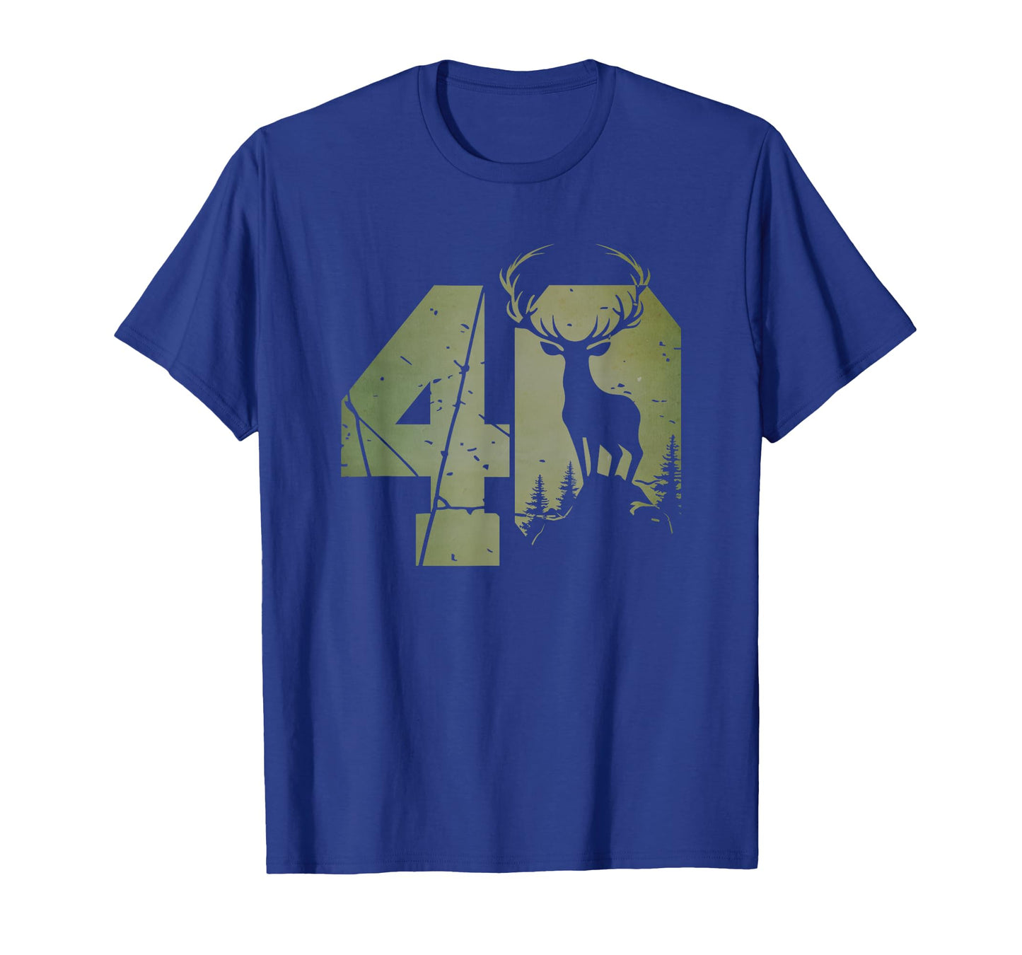 Deer motif for hunter 40th birthday or anniversary T-Shirt