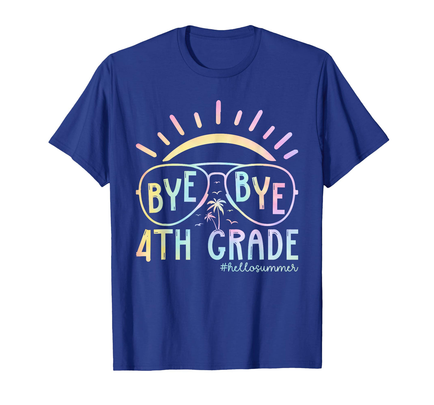 Goodbye 4th Grade Hello Summer Last Day of School Student T-Shirt