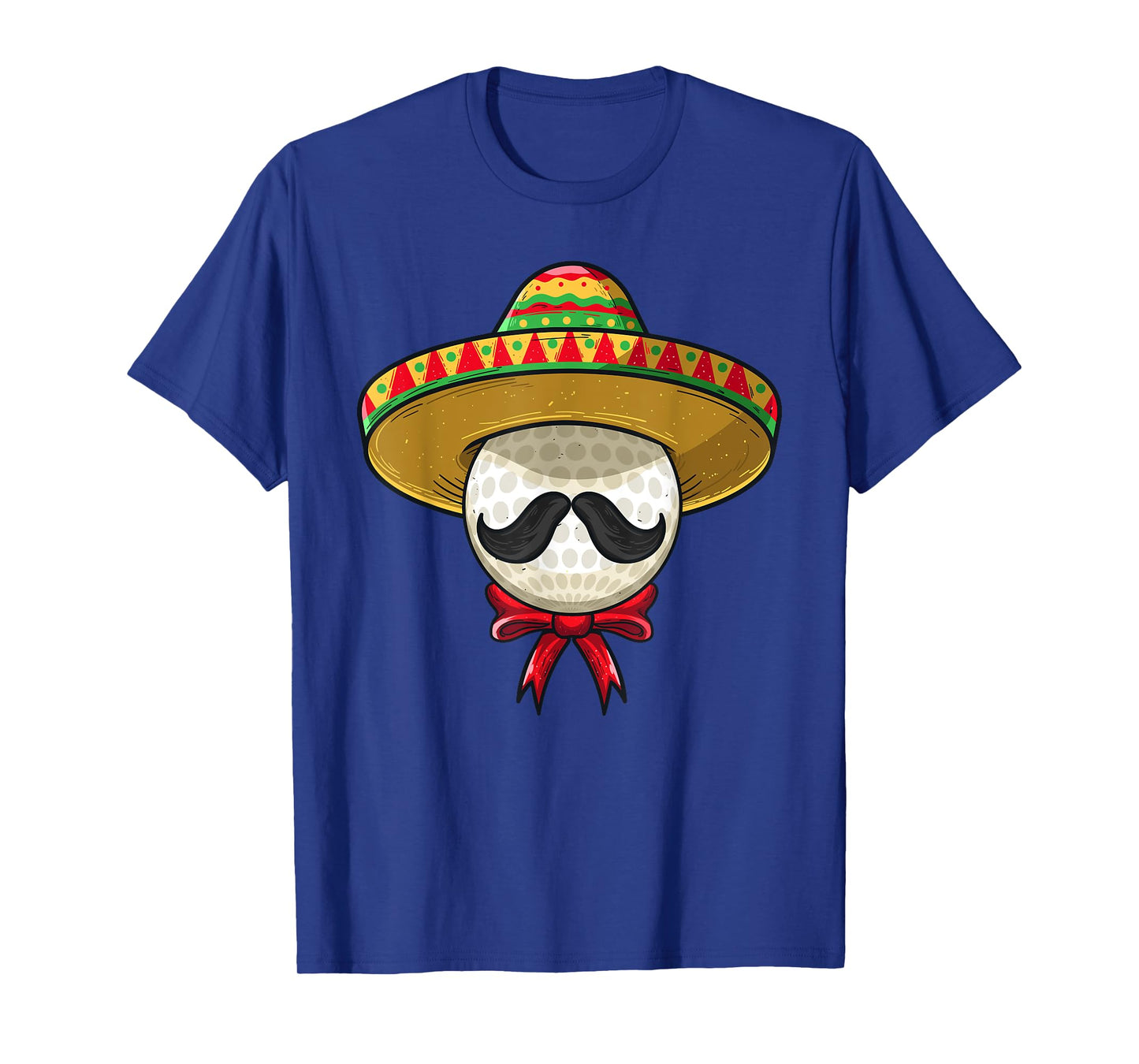 Cinco De Mayo | Golf Mexican Sombrero T-Shirt