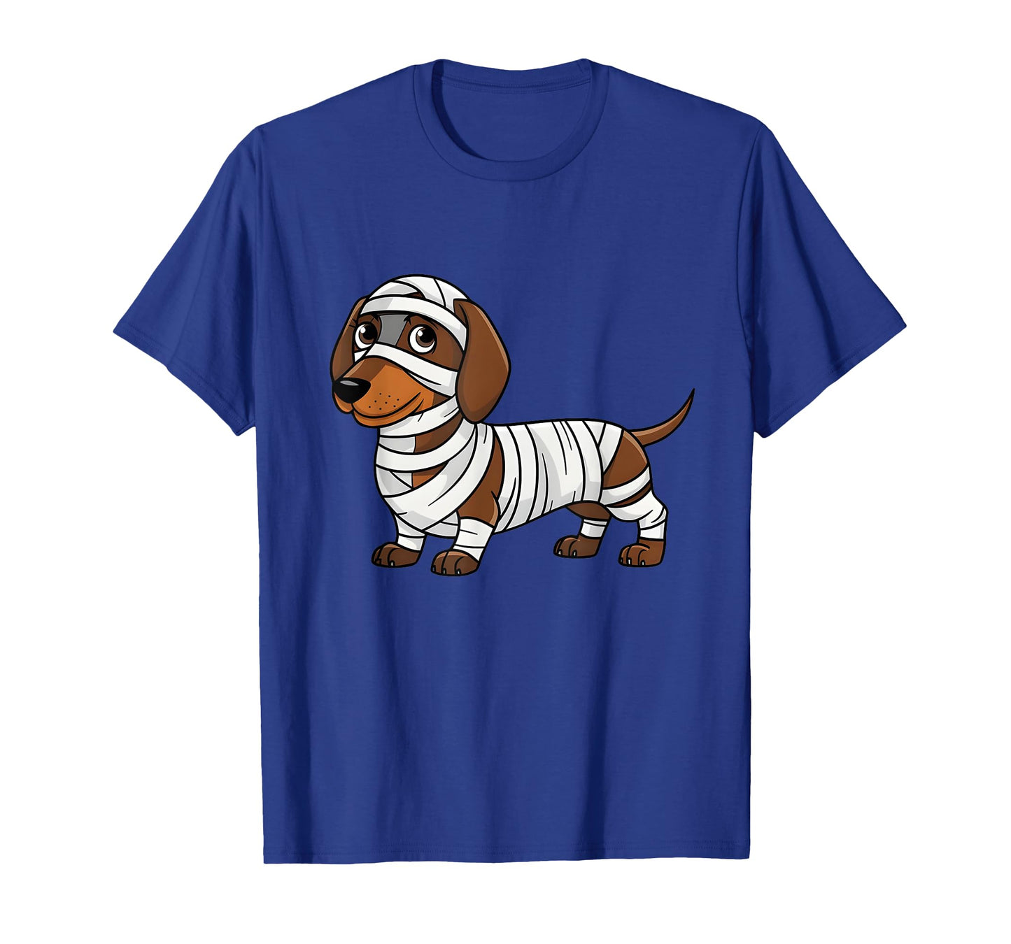 Cute Halloween Costume Dachshund Mummy Dog Lover T-Shirt
