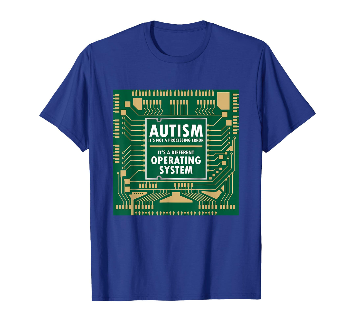 Autism Not Error Different Operating System Autistic Puzzle T-Shirt
