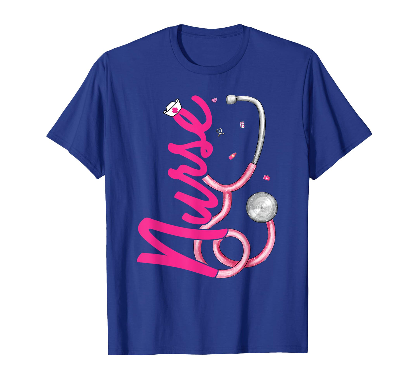 Mens Women Nurse Stethoscope Cute Nurse Week Rn Er Nicu Picu T-Shirt