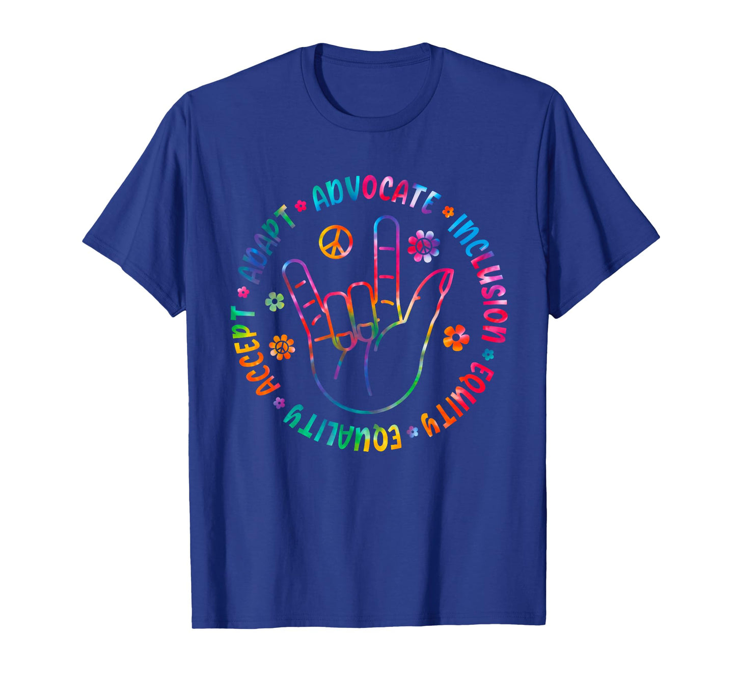 Special Education Teacher TIe Dye Sped Teacher Squad T-Shirt