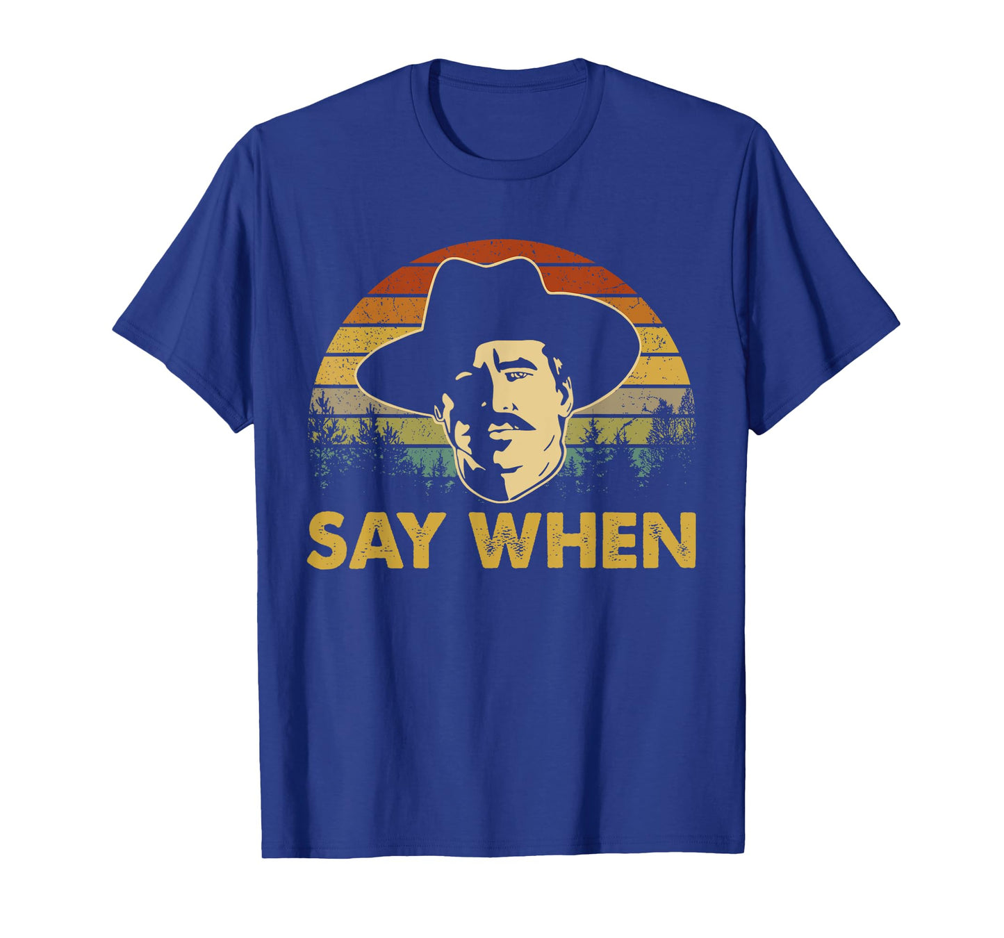 Say Graphic Cowboy Boots Vintage Art Adorable Costume When T-Shirt