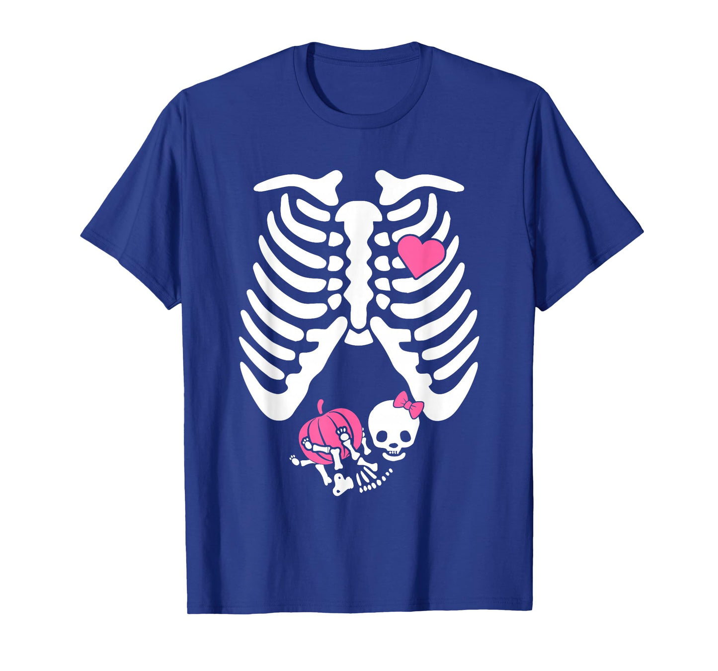Halloween Skeleton Pregnancy Announcement Baby Spooky T-Shirt