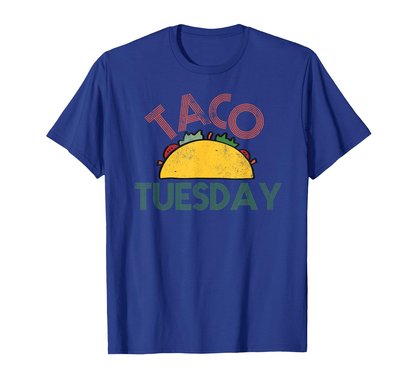 Taco Tuesday Fun Distressed Food Shirt T-Shirt