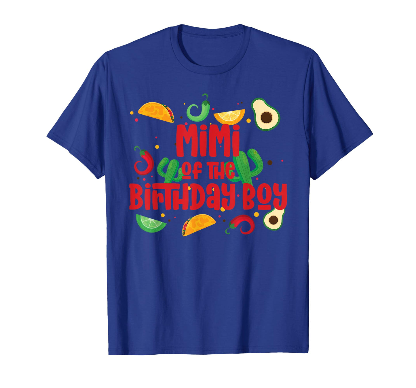 Mimi Taco Twosday Fiesta Taco Birthday Theme Boy 2yr T-Shirt