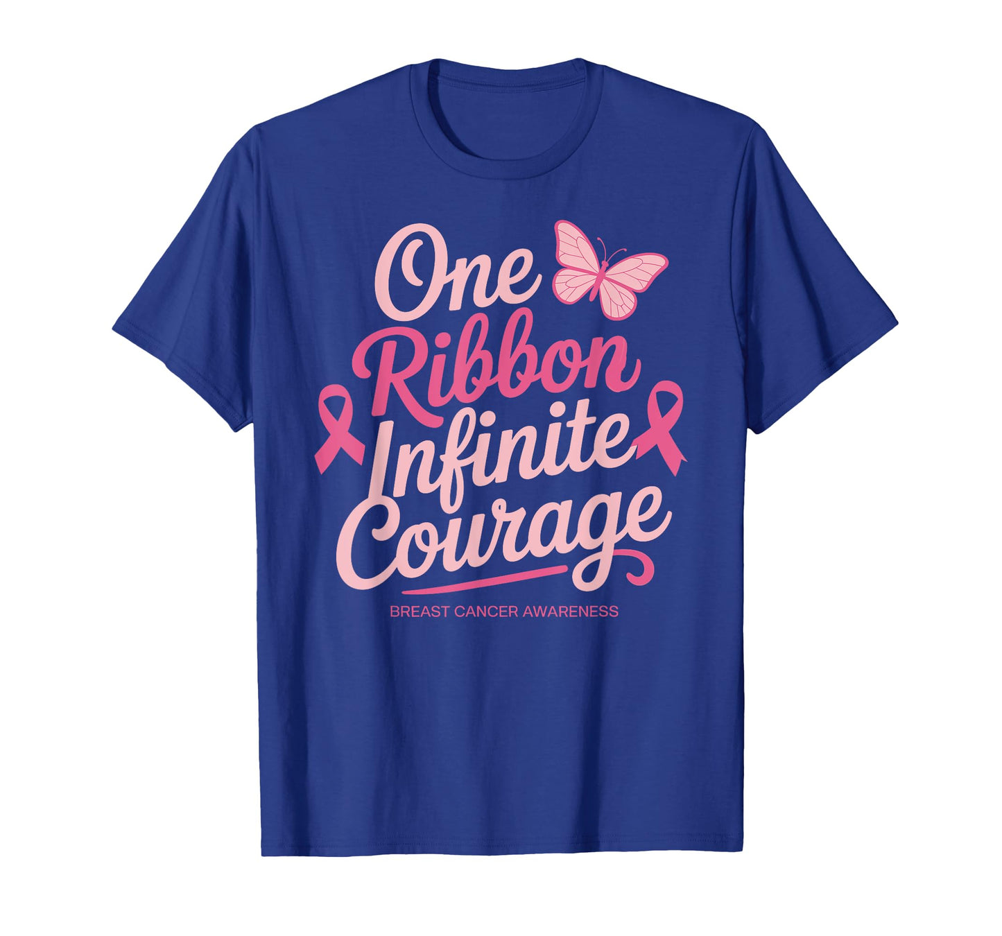 Breast Cancer Awareness Pink Ribbon T-Shirt