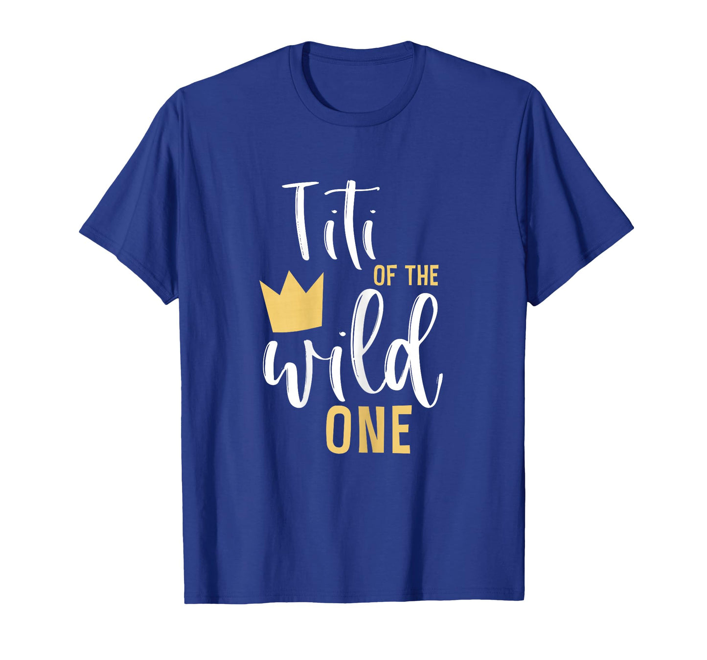 Titi of the Wild One 1st Birthday First Thing Matching Aunt T-Shirt