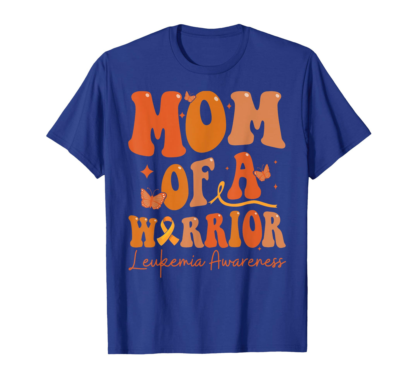Mom Of A Warrior Leukemia Awareness Family Matching T-Shirt