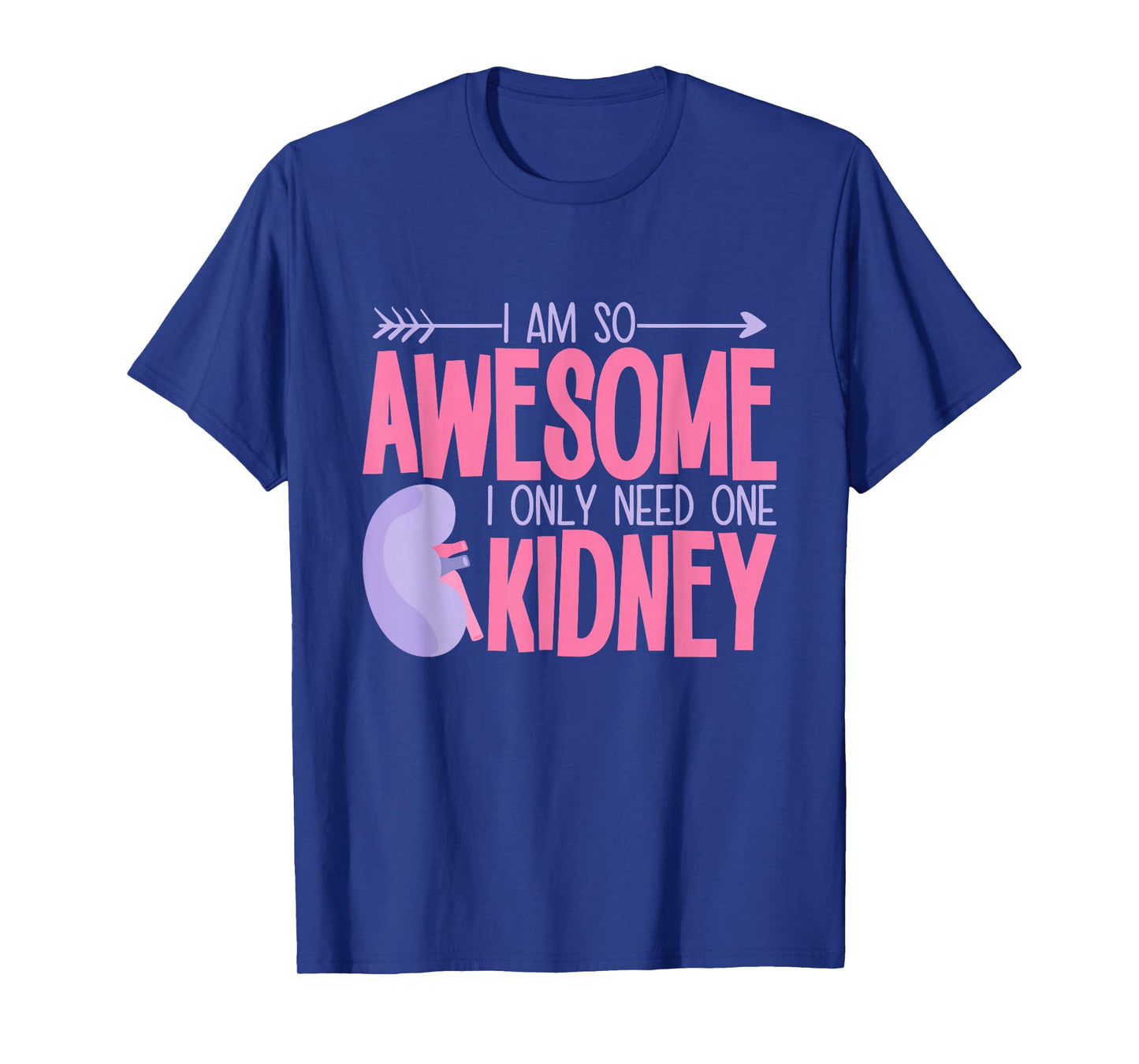 Kidney Removal Surgery Gifts & Apparel Unisex Adults Modern Classic Black T-Shirt Small I Am So Awesome I Only Need One Kidney