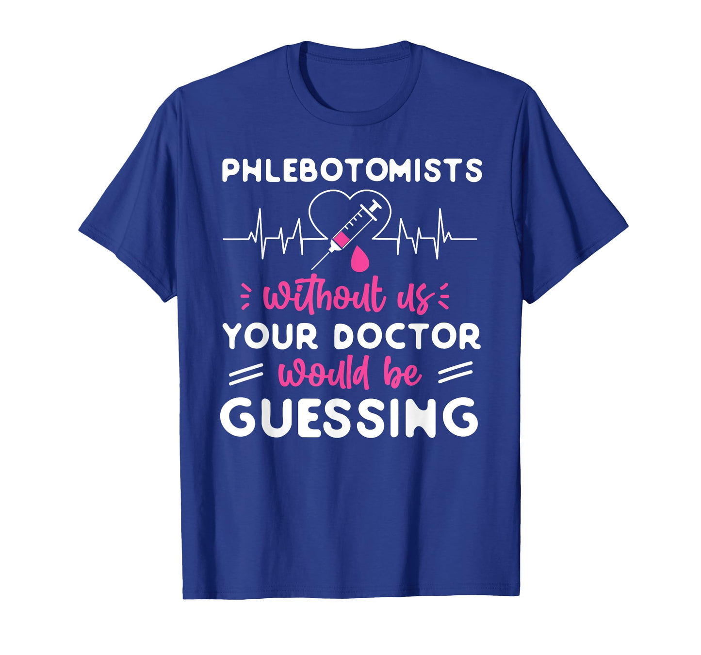 Funny Phlebotomy Lab HS0 Black Men's Classic Crew Neck Short Sleeve T-Shirt