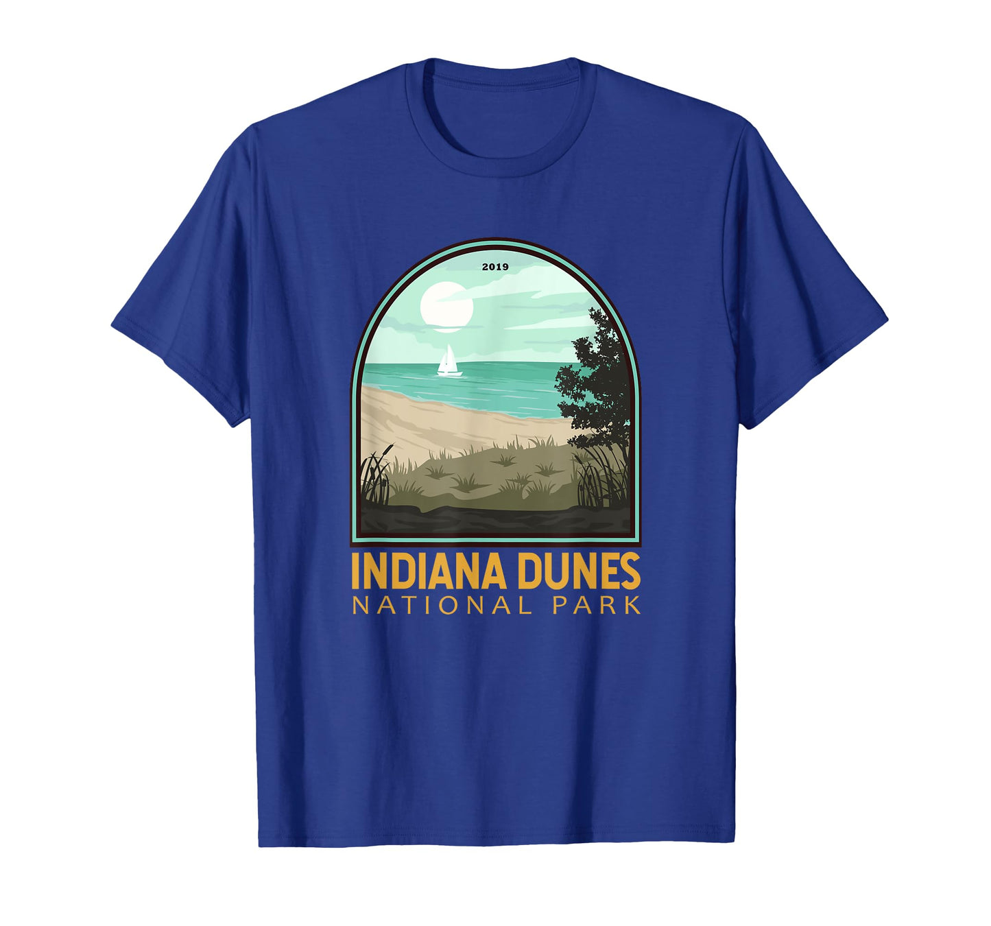 Indiana Dunes National Park Vintage Emblem T-Shirt