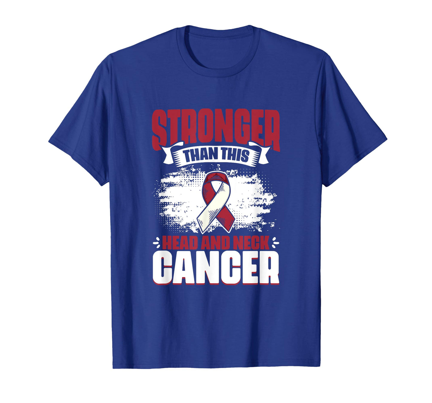 Throat Cancer Stronger Than Head And Neck Cancer Awareness T-Shirt