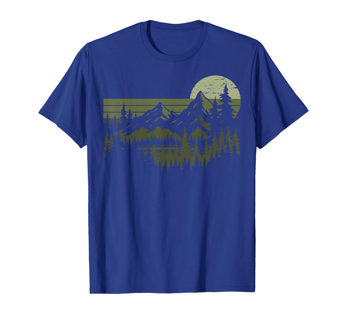 Nature Landscape Retro Hiking Vintage Hiker T-Shirt