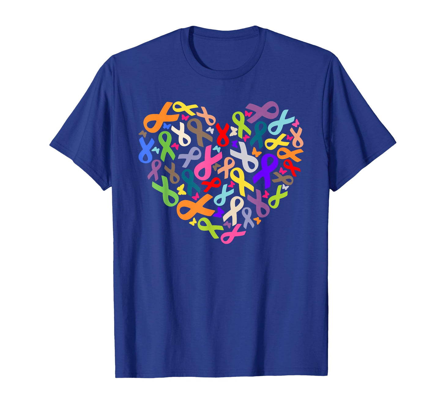 Cancer Sucks In Every Color Shirt Cancer Ribbon Colors T-Shirt