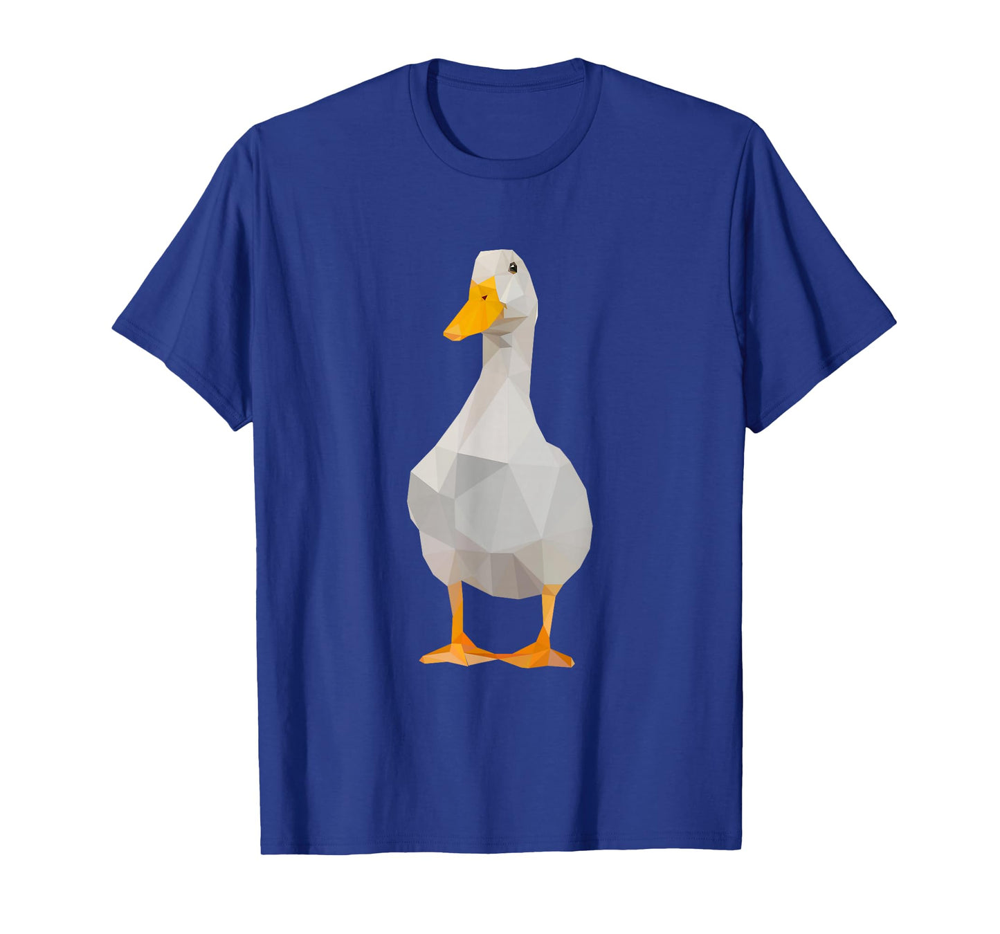 Cute Polygonal Duck Lover Farm Duck T-Shirt