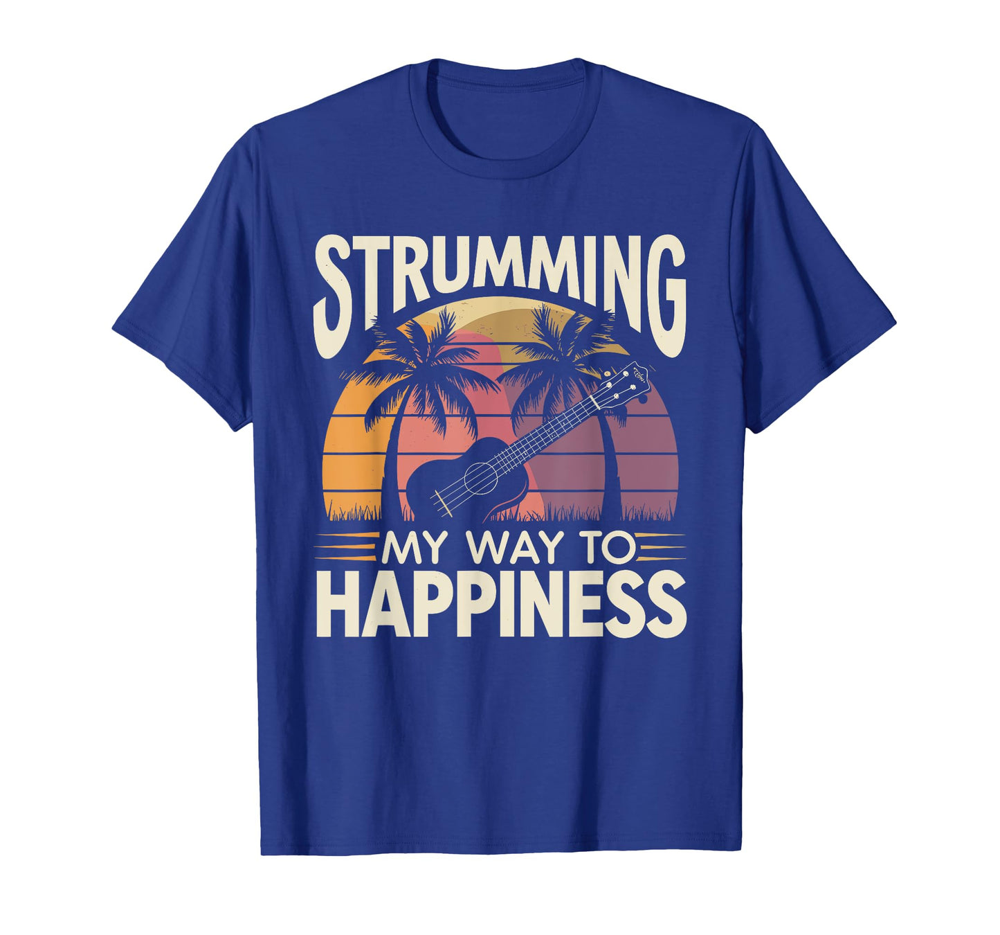 Ukulele Player Hawaiian Music Tropical Island Gift T-Shirt