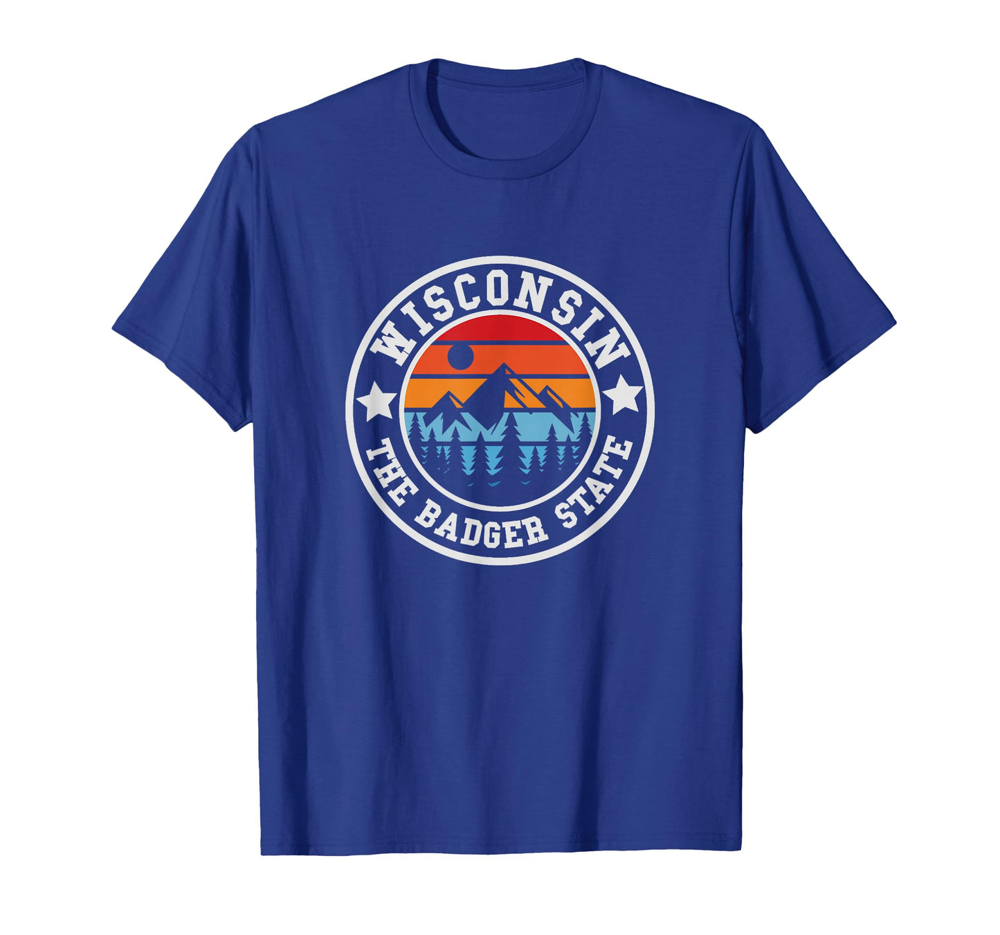 Wisconsin Outdoors - Throwback Design - Classic T-Shirt