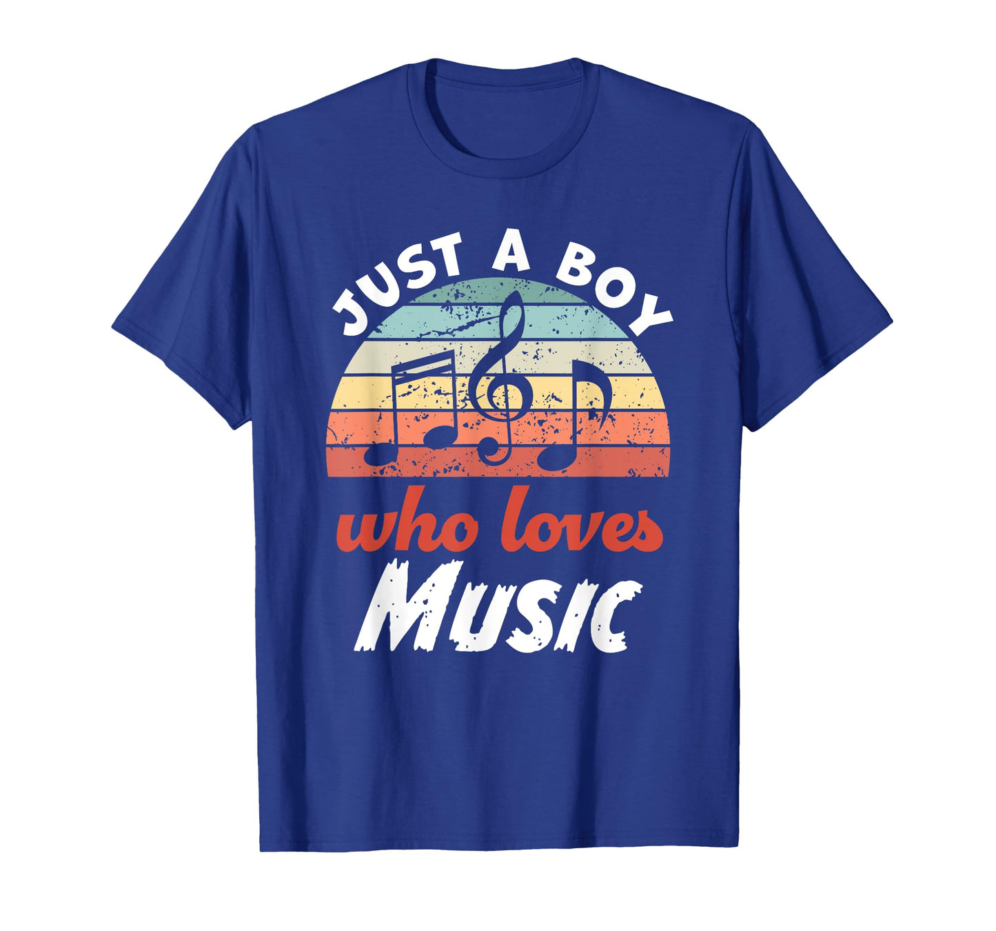 Just A Boy Who Loves Music Kids Music Boys T-Shirt